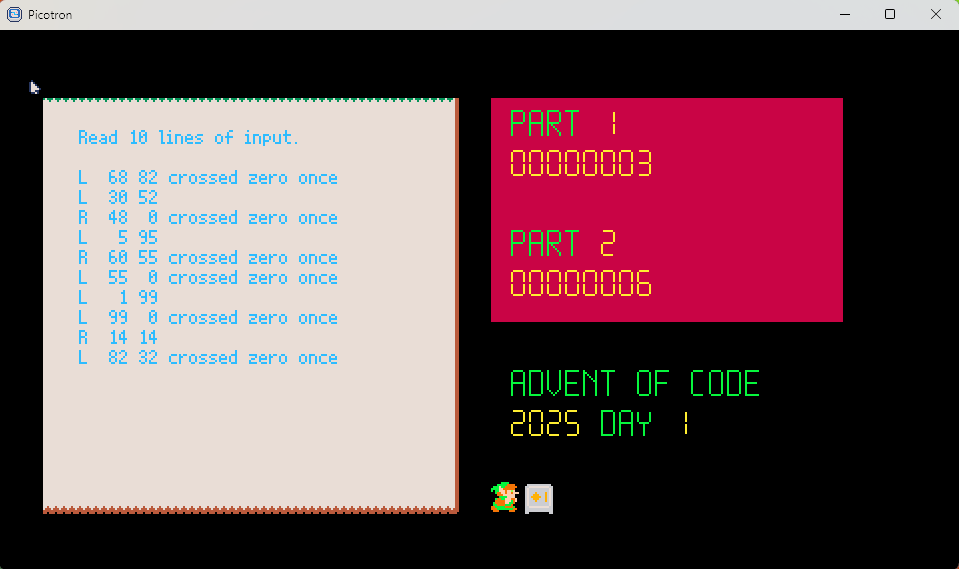 Advent of Code 2025, Day 1