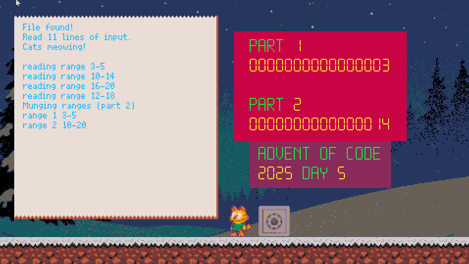 Advent of Code 2025 Day 5: Cafeteria